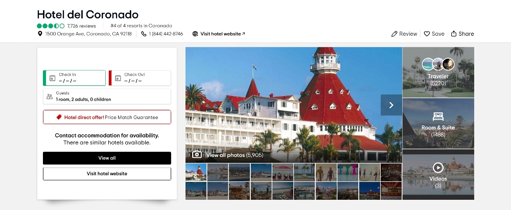 Hotel Del Coronado