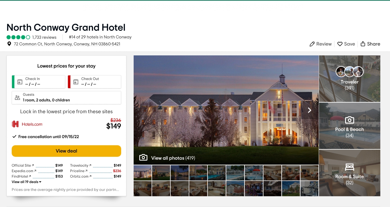 North Conway Grand Hotel