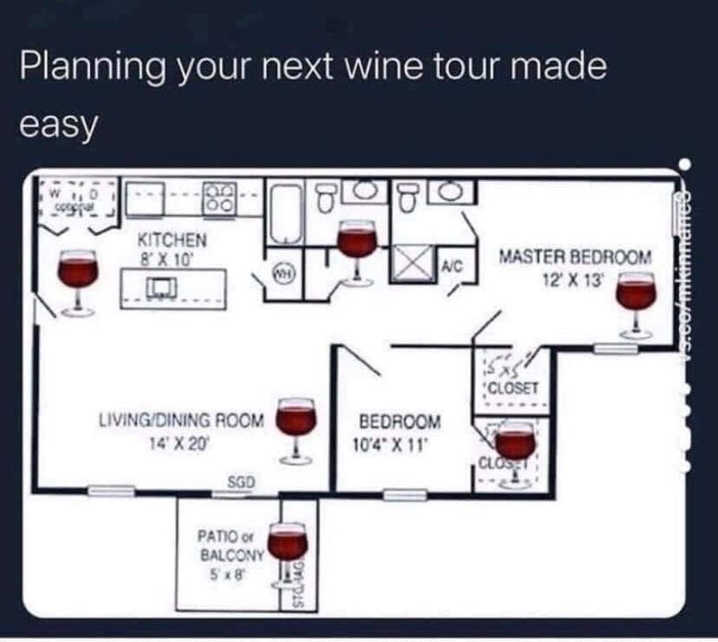 wine tour around the home